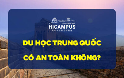 Du học Trung Quốc an toàn không