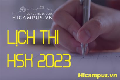 lịch thi HSK 2023 mới nhất - Hicampus