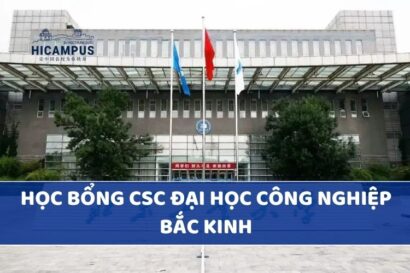 Học bổng CSC Đại học Công nghiệp Bắc Kinh mới nhất